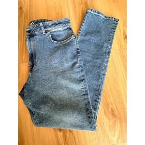 Tecovas Stovepipe Mens Blue Wash Stretch Denim Slim Straight Jeans Size 31x29